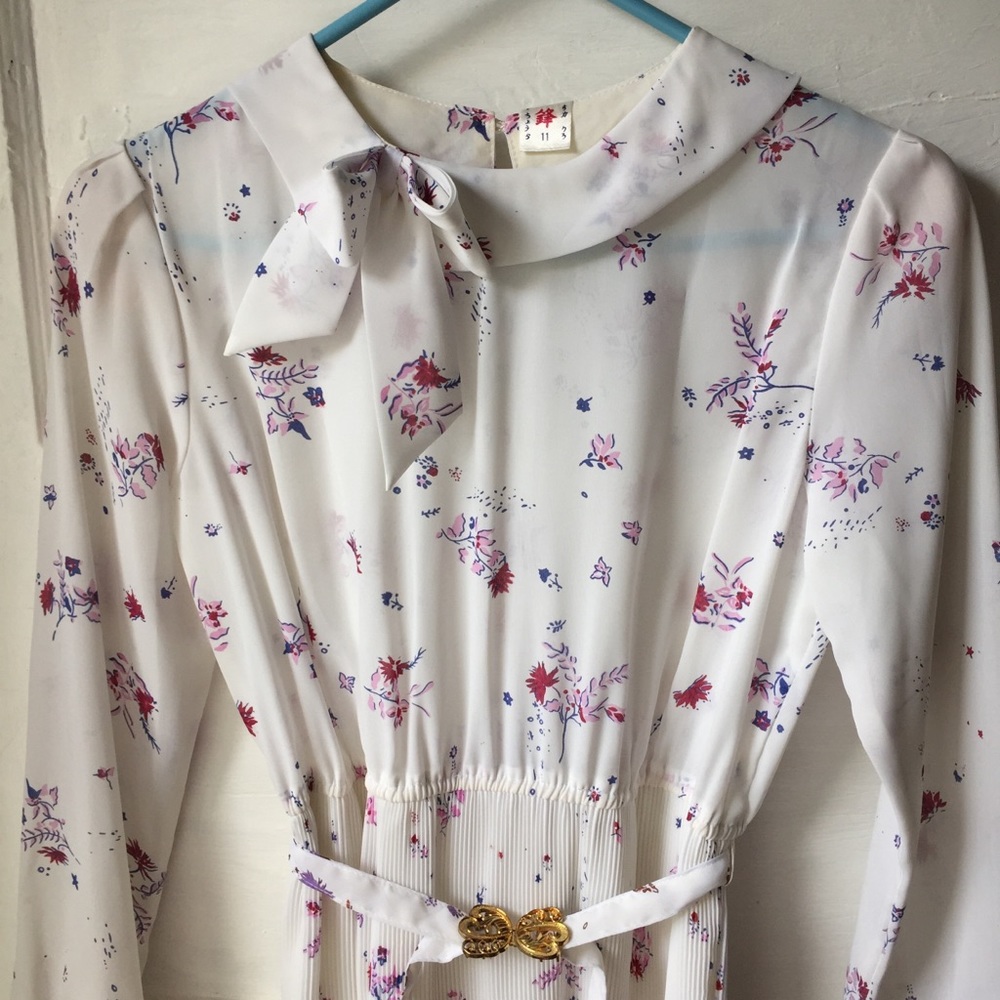 70s Vintage dress from Asia